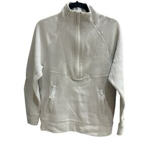 All In Motion Women's Heather Gray Full Zip Sweater Size S wit Pocket